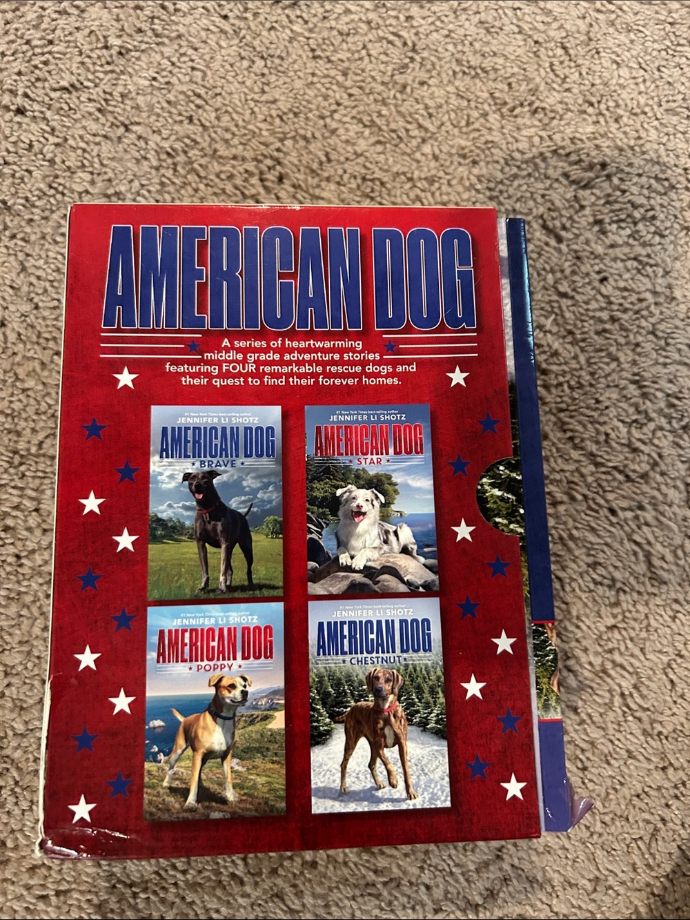 Book Set - Red Cover dogs